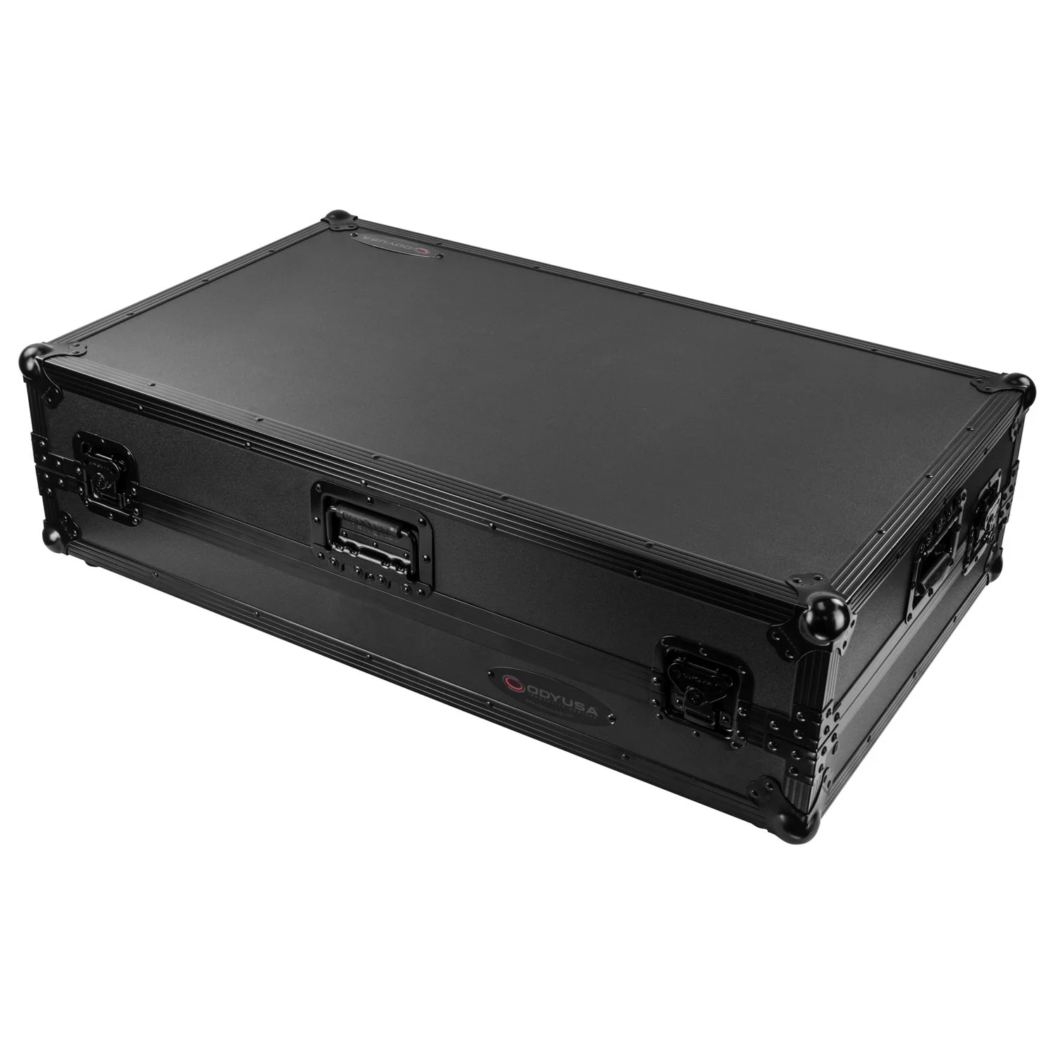 Odyssey FZGSXDJXZW1BL Black Label DJ Controller Case w/ Glide, Wheels, and 1U - Fits XDJ-XZ; 40.25" W 24.25" D 11.25" H - Image 9