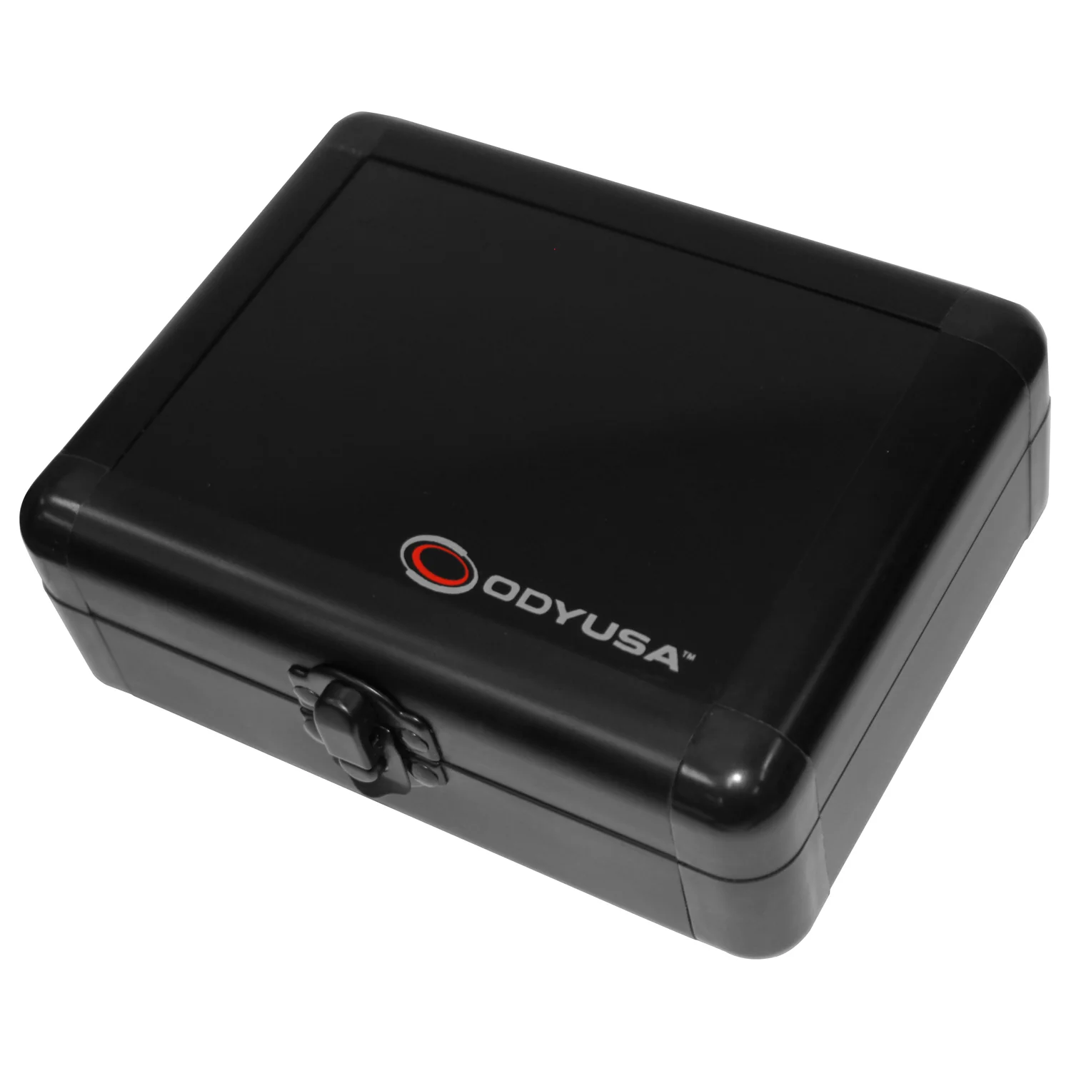 Odyssey KCC2PR2BL KROM Case for 2 Turntable Cartridges w/ Spare Stylus Compartment, Black