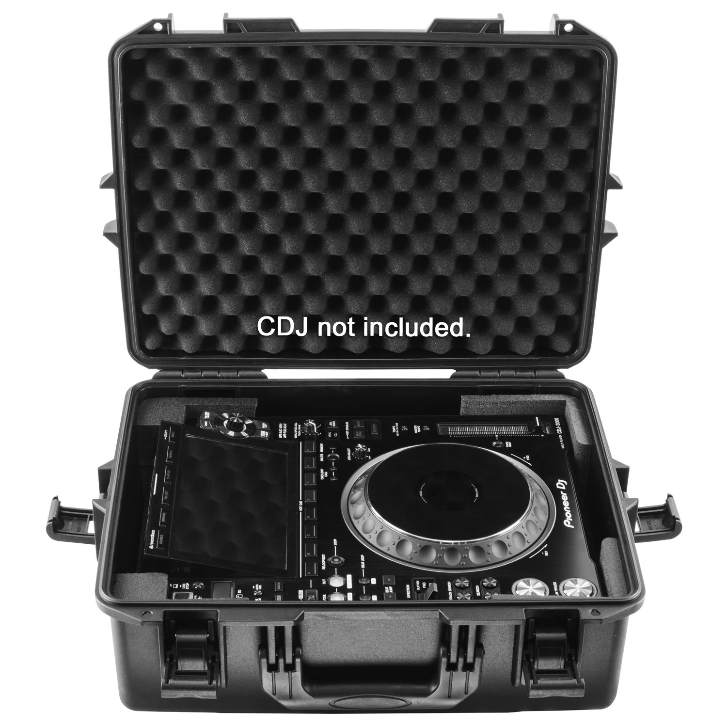 Odyssey VUCDJ3000 Vulcan Series Case for CDJ-3000, Watertight, Dustproof; 19.25" W x 14.25" D x 8" H - Image 6