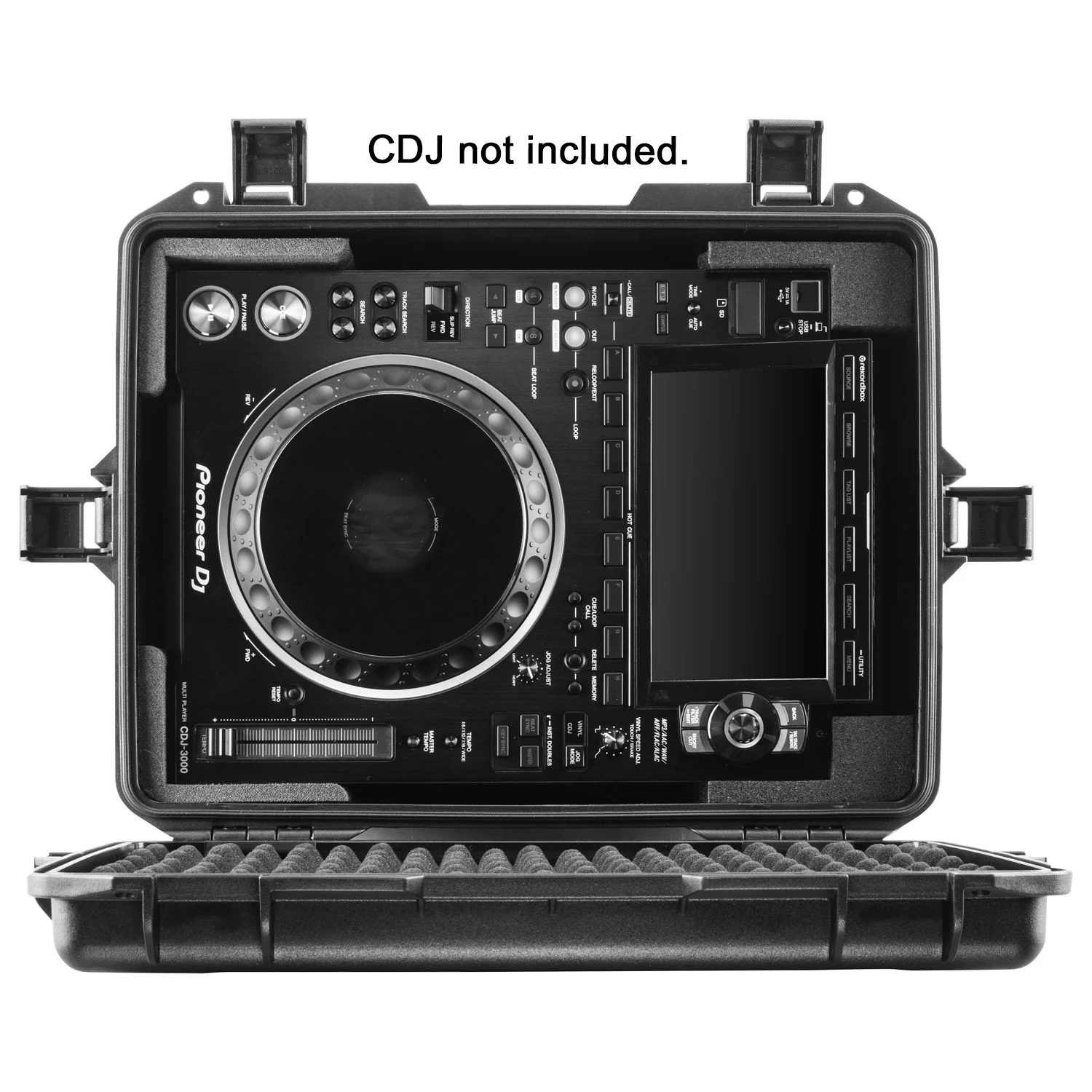 Odyssey VUCDJ3000 Vulcan Series Case for CDJ-3000, Watertight, Dustproof; 19.25" W x 14.25" D x 8" H - Image 8