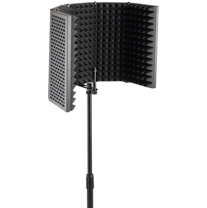 On-Stage ASMS3000 Foldable Adjustable Isolation Shield