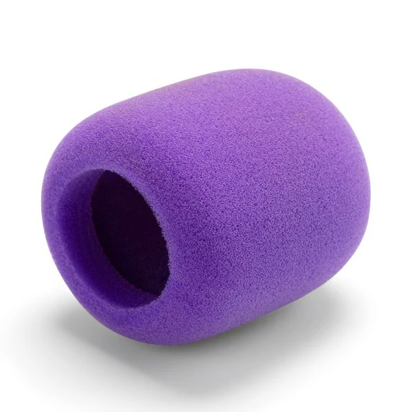 On Stage ASWS58-P Foam Windscreen, Purple - Image 2
