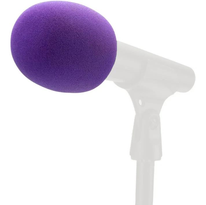 On Stage ASWS58-P Foam Windscreen, Purple - Image 3