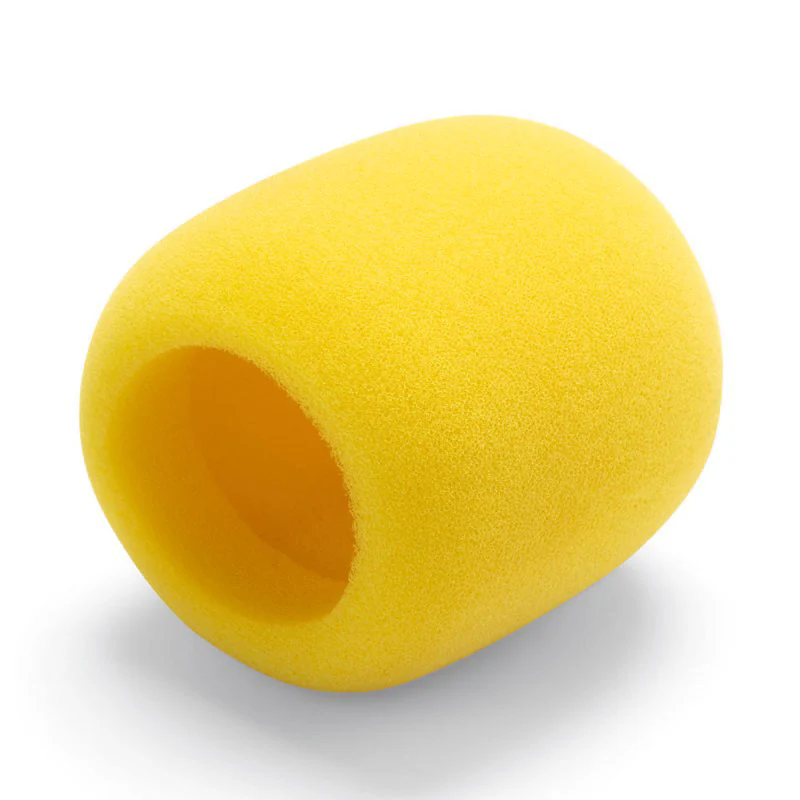 On Stage ASWS58-Y Foam Windscreen, Yellow - Image 2