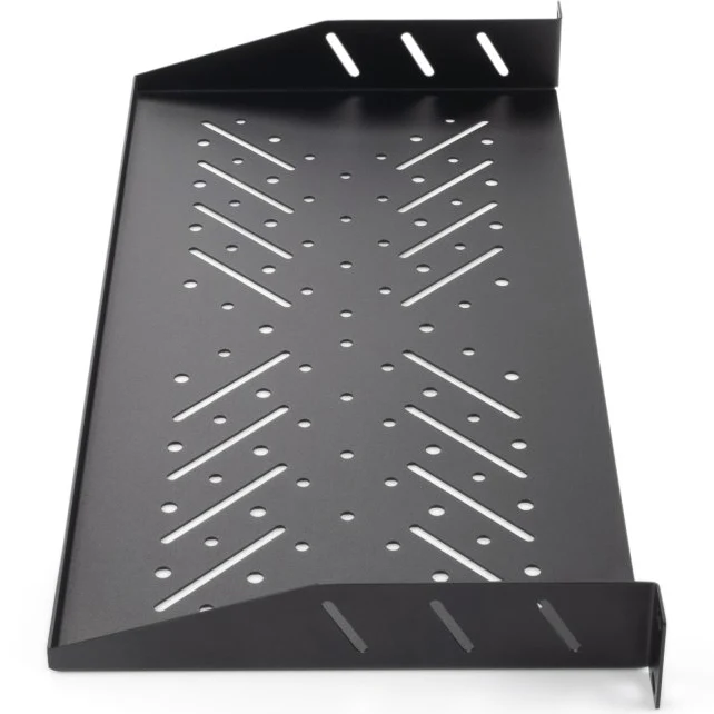 On-Stage RVS1000 1U Ventred Rack Shelf, 9" Depth - Image 3