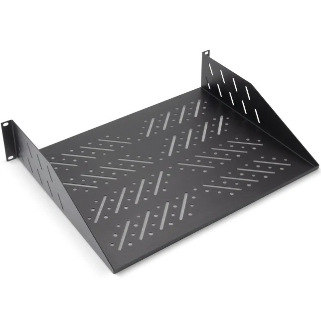 On-Stage RVS2000 2U Ventred Rack Shelf, 14" Depth - Image 4