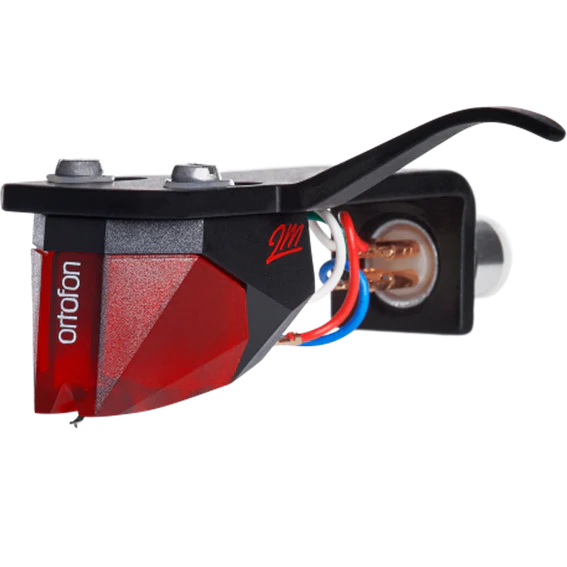Ortofon 2M-RED-SH4-BK 2M Red Cartridge and Stylus Pre-Mounted on SH-4 Black