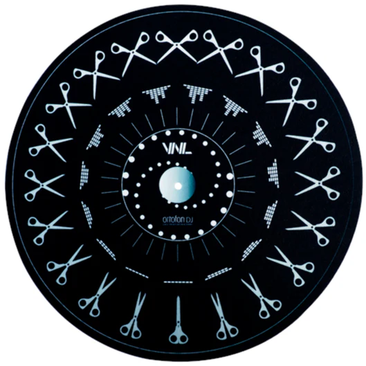 Ortofon SM-25 VNL Slipmats, Pair, "In ViNyL we trust" 3D Design