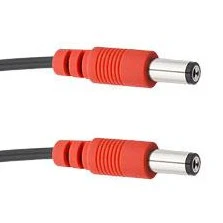 Voodoo Lab PABAR 2.5mm AC CABLE straight barrel on both ends: 18”