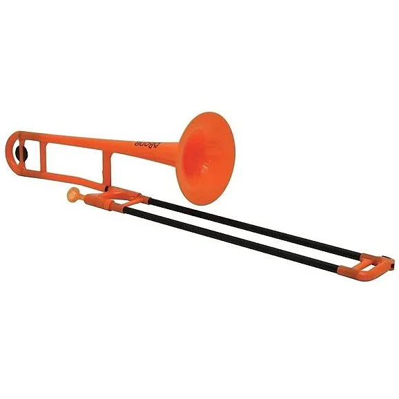 pBone PBONE1O Plastic Trombone Orange
