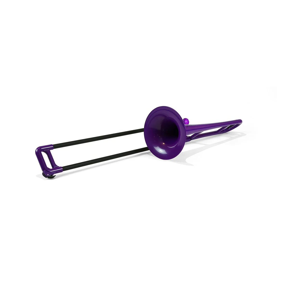 pBone PBONE1P Plastic Trombone, Purple - Image 2