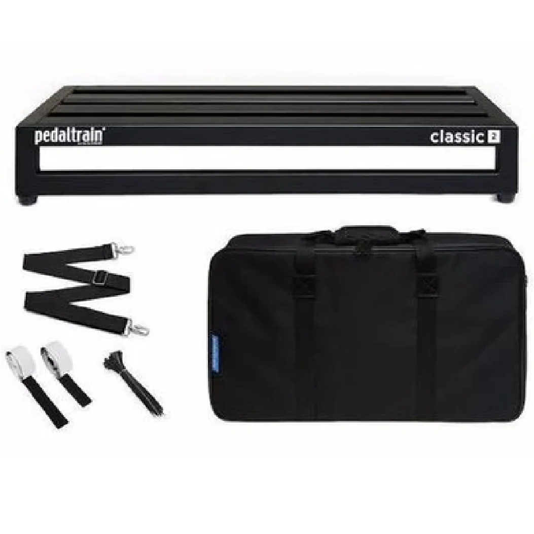 Pedaltrain PT-CL2-SC Classic 2 w/ Softcase - 4 Rails, 24 x 12.5