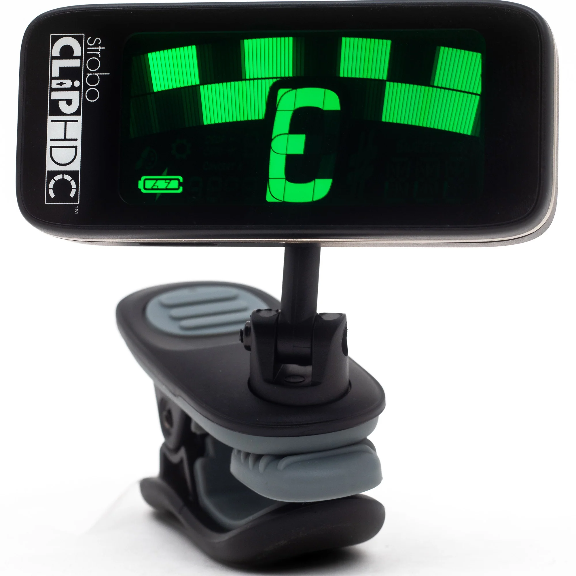 Peterson SC-HDC StroboClip HDC Tuner, Rechargable Li-Ion Battery, Clip-On