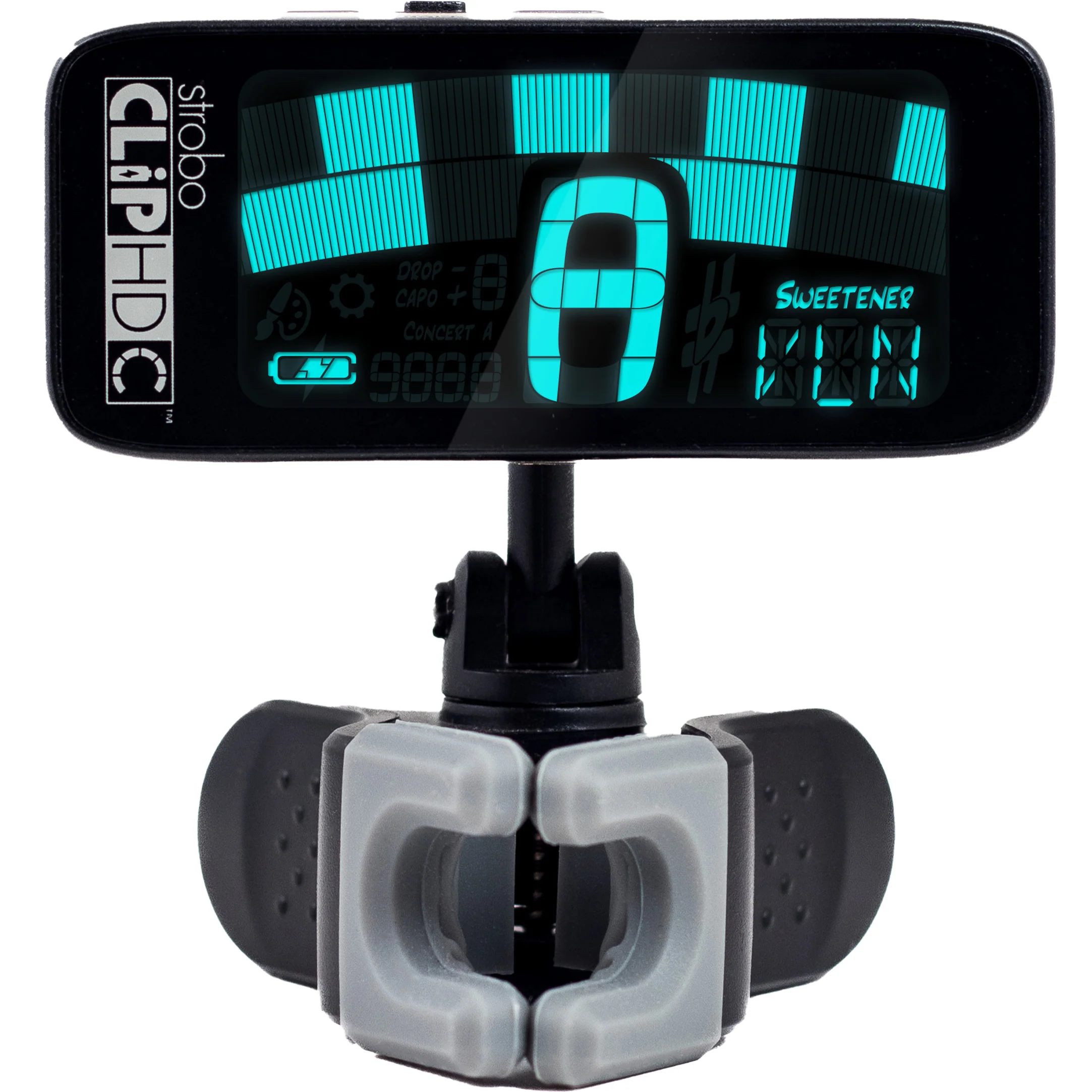 Peterson SC-HDCV StroboClip HDC Tuner w/ Violin Clamp, Rechargable Li-Ion Battery, Clip-On - Image 2