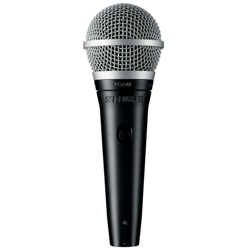Shure PGA48-QTR Cardioid Dynamic Vocal Microphone with QTR Cable