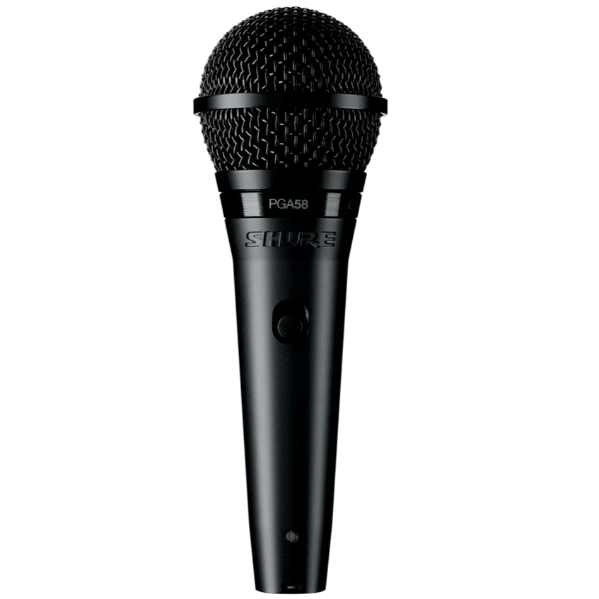 Shure PGA58-QTR Cardioid Dynamic Vocal Microphone with QTR Cable