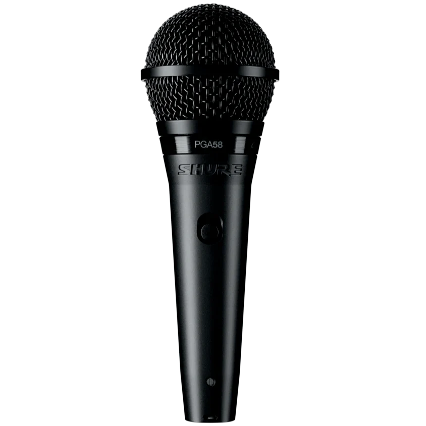 Shure PGA58-XLR Cardioid Dynamic Vocal Microphone with XLR Cable