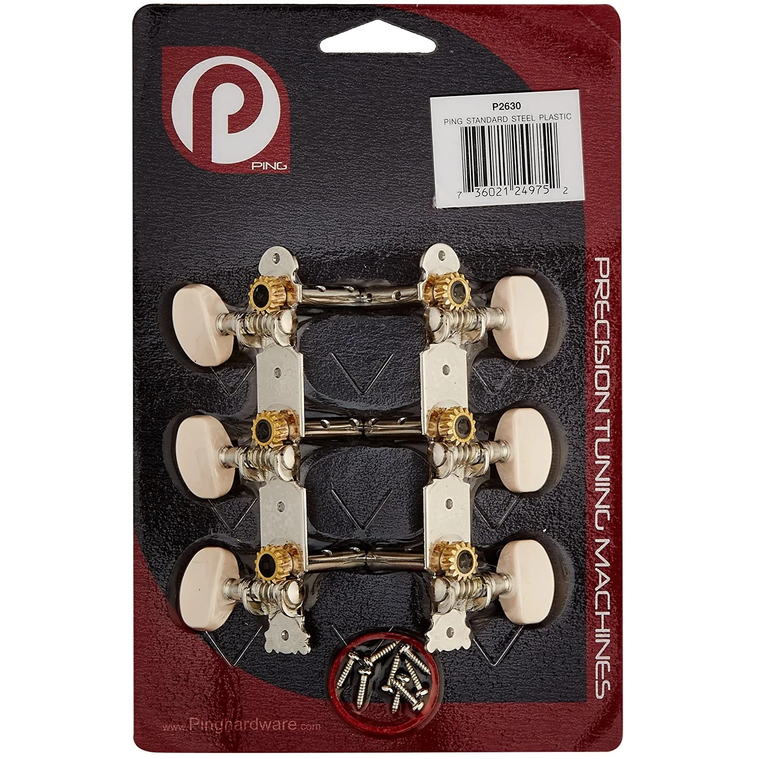 Ping P2630 Standard Steel Tuners Plank Style w/ Plastic Heads