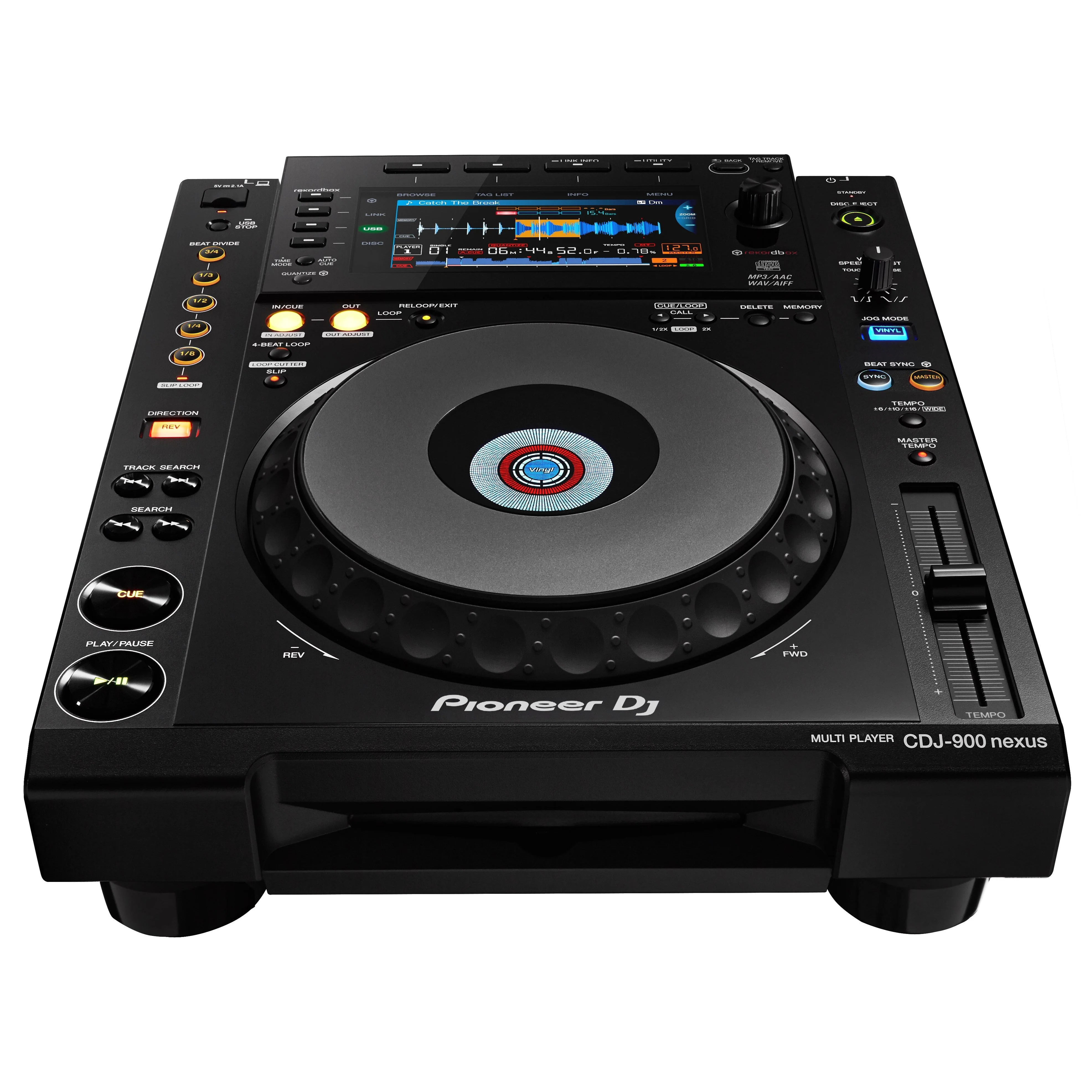 Pioneer CDJ-900NXS Digital DJ Deck/CD Player with Wi-Fi Playback - Image 2