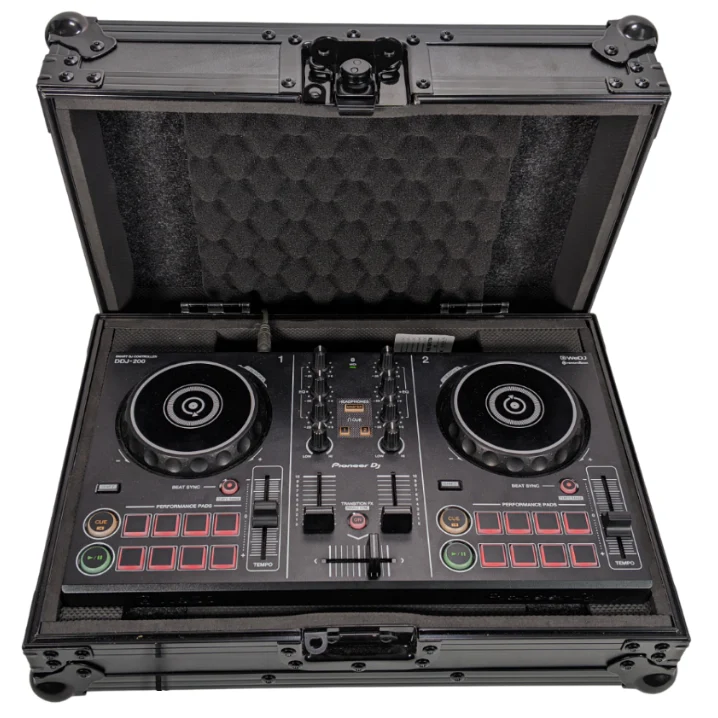 Pioneer DDJ-200 Smart DJ Controller and FRWEGOBL Hard Case Bundle - Image 2