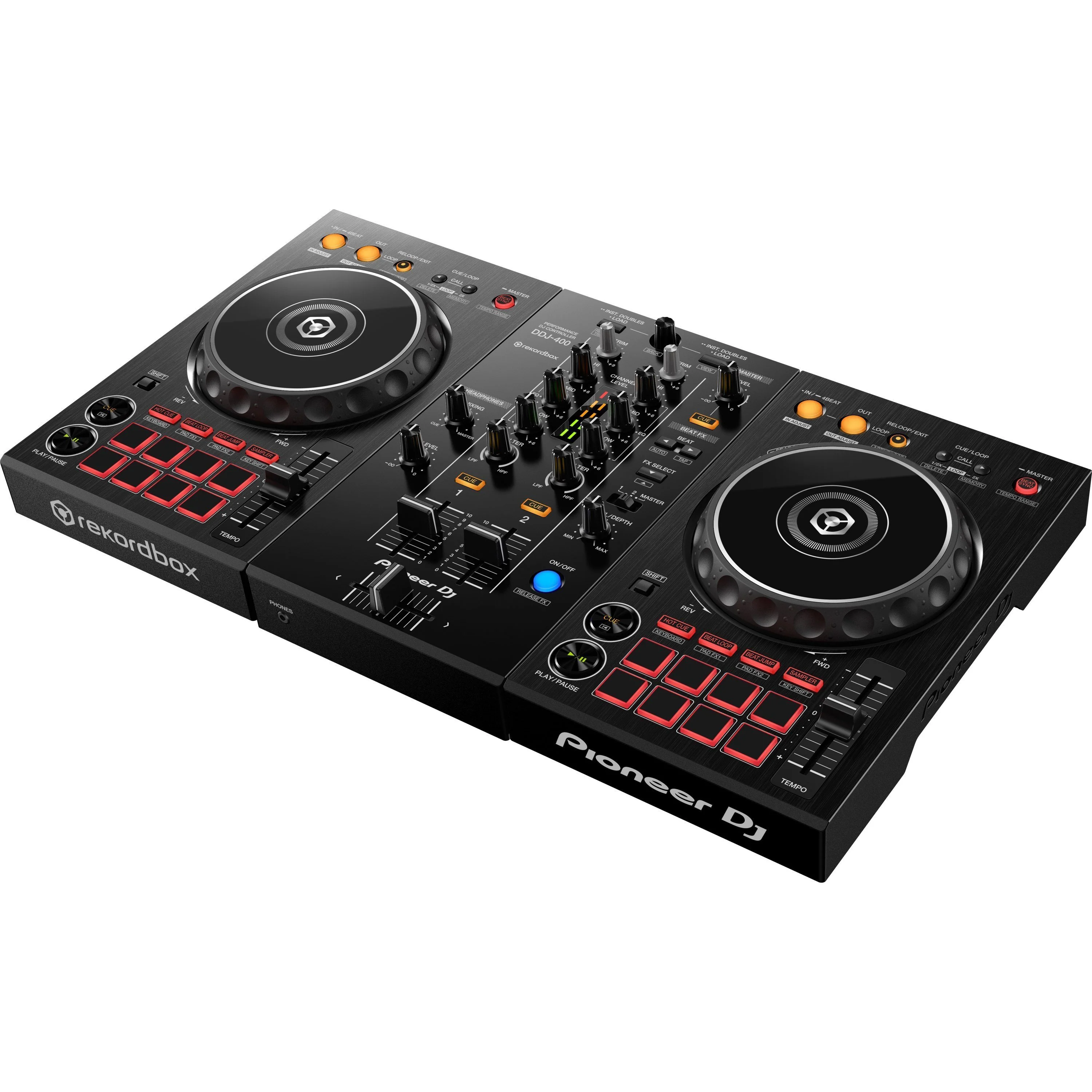 Pioneer DDJ-400 DJ controller for Rekordbox dj & G-EVA-2314-3 Soft Case Bundle - Image 3