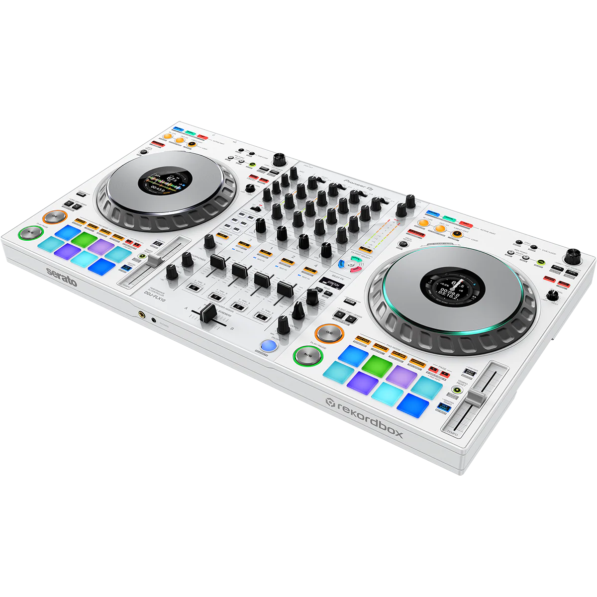 Pioneer DDJ-FLX10-W LTD 4-Channel Pro DJ Controller, White - Image 2