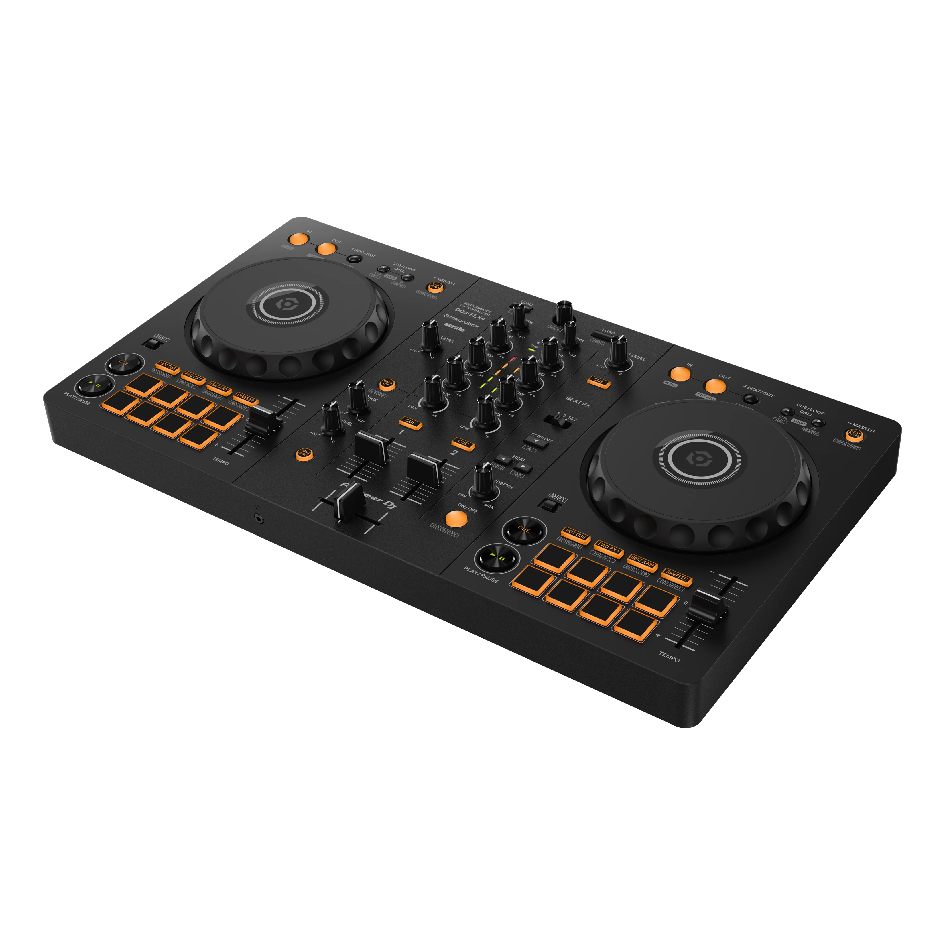 Pioneer DDJ-FLX4 2-Channel DJ Controller for Rekordbox & Serato DJ Lite - Image 2