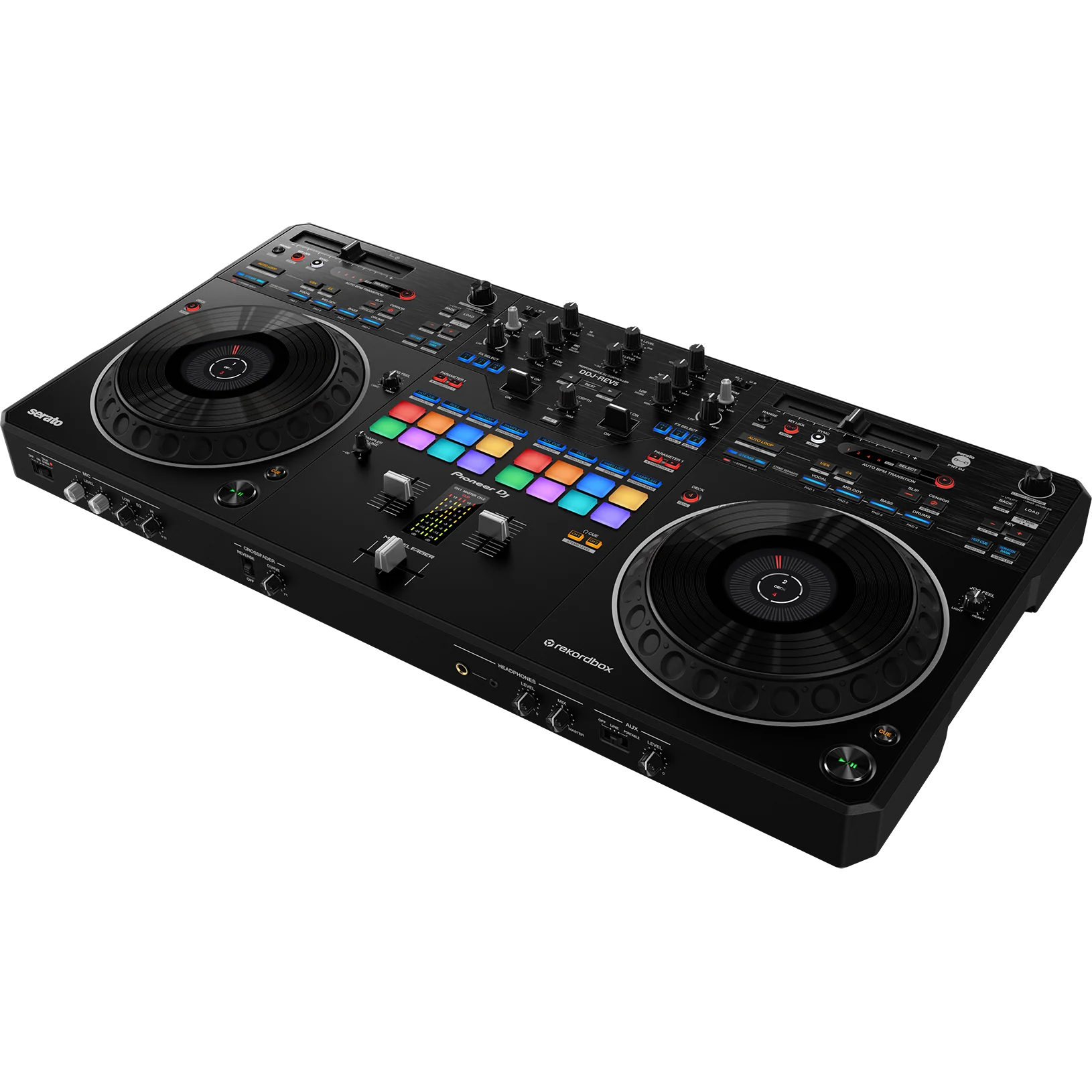 Pioneer DDJ-REV5 Scratch-Style 2-Channel Performance DJ Controller, Black - Image 2