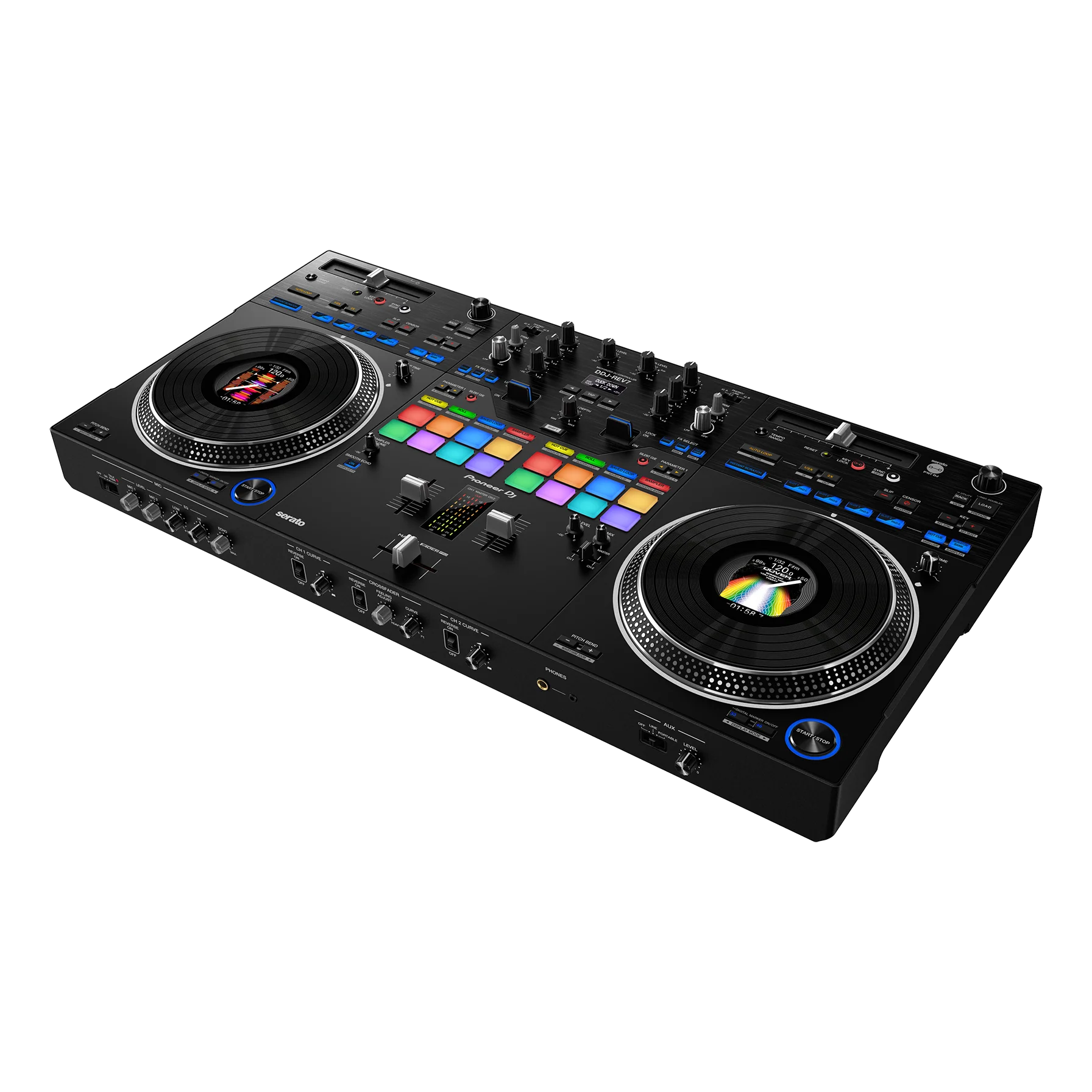 Pioneer DDJ-REV7 Scratch-Style 2-Channel Pro DJ Controller & DJC-B3 Soft Case Bundle - Image 3
