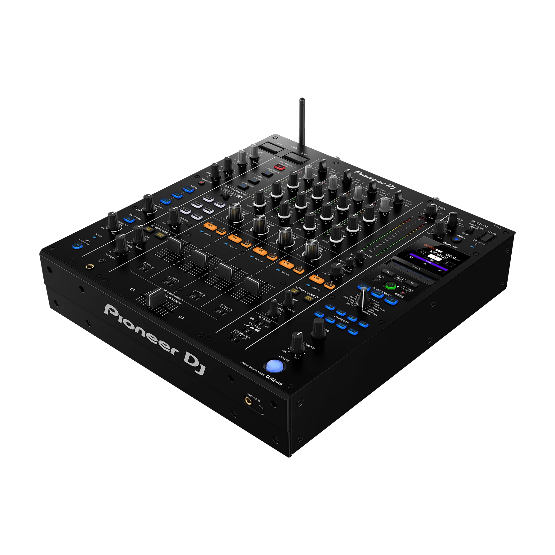 Pioneer DJ DJM-A9 4-Channel Professional DJ Mixer, Black - Image 3