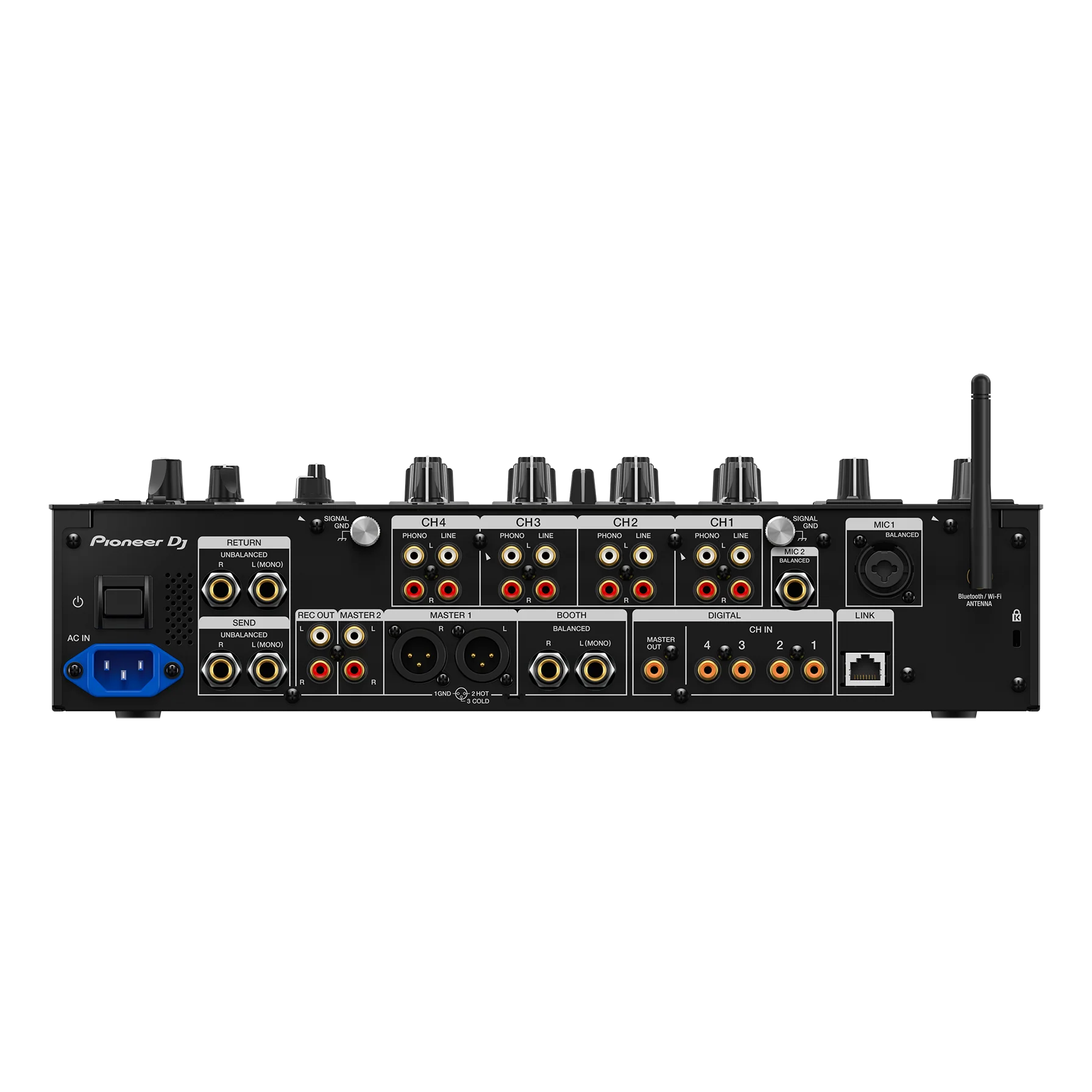 Pioneer DJ DJM-A9 4-Channel Professional DJ Mixer, Black - Image 5