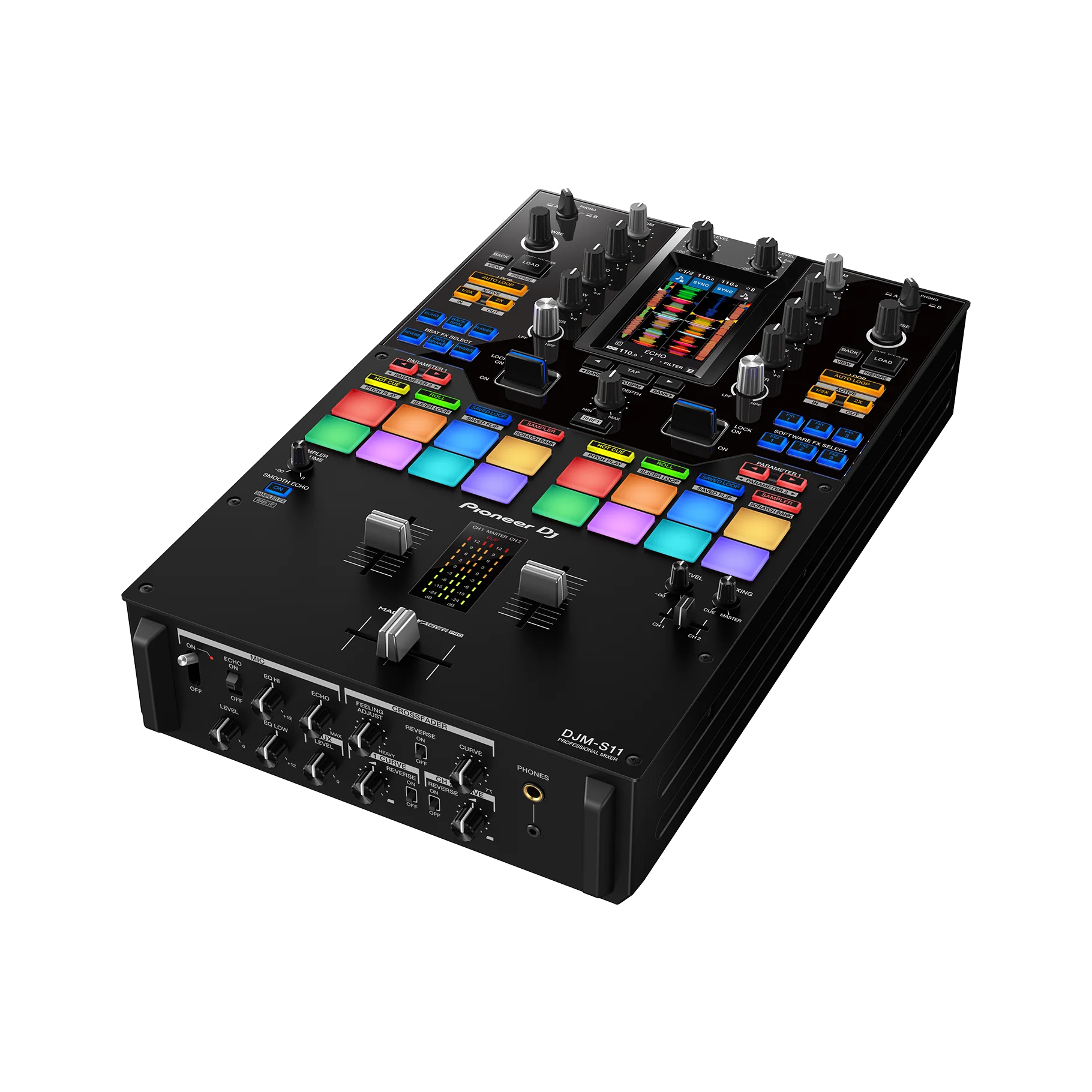 Pioneer DJM-S11 Professional scratch style DJ mixer & FZ10MIXBL Hard Case Bundle - Image 3
