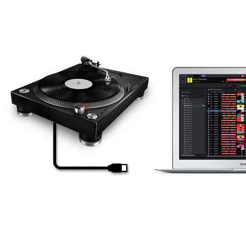 Pioneer PLX-500-K High-Torque, Direct Drive Turntable, Black - Image 5