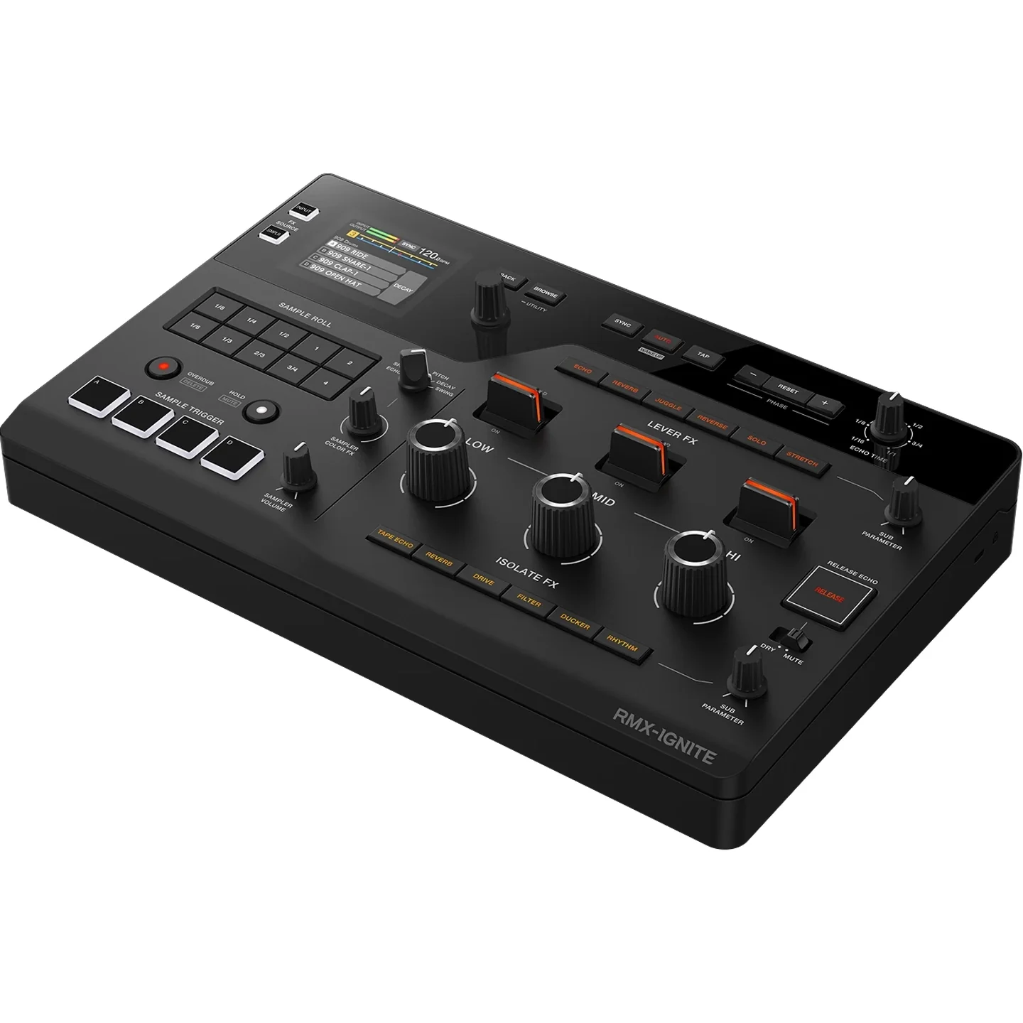 Pioneer RMX-IGNITE 3-band DJ FX Processor w/ 4-pad Sampler - Image 2