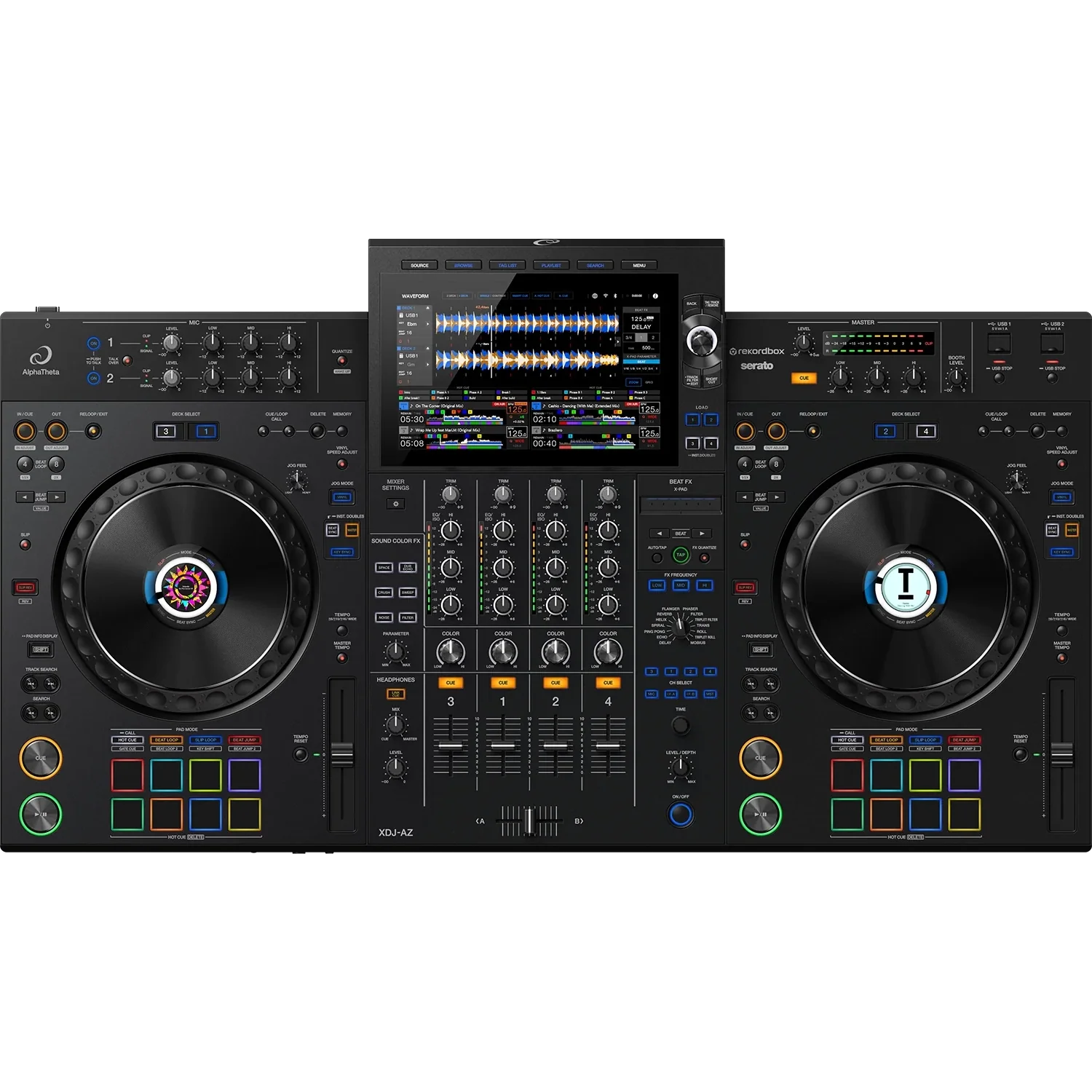 Pioneer XDJ-AZ All-in-One DJ System, 4-Channel