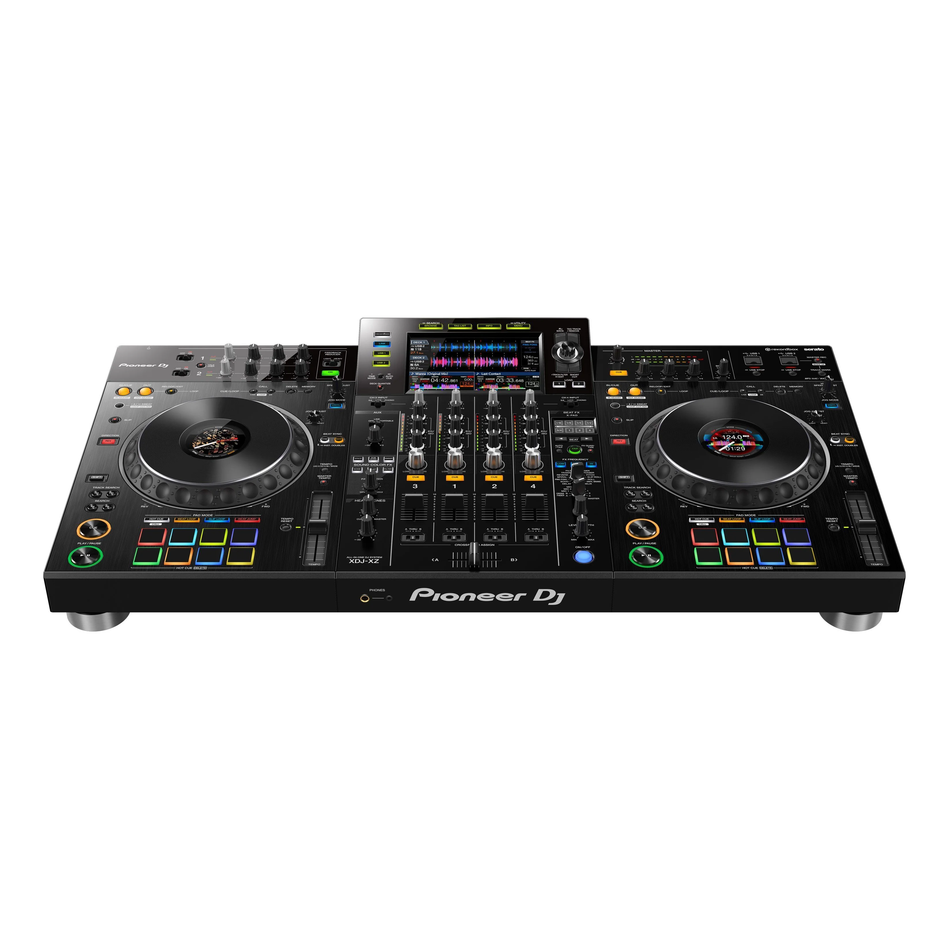 Pioneer XDJ-XZ Professional DJ system and FZGSXDJXZW1BL Hard Case Bundle - Image 5