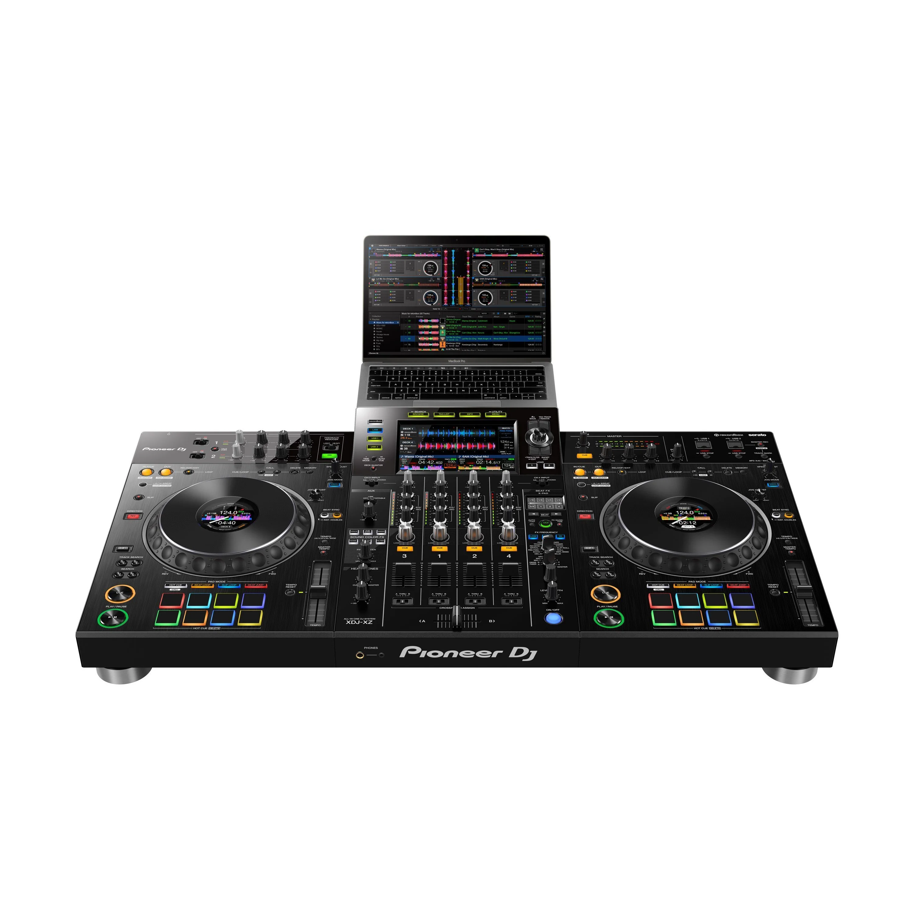 Pioneer XDJ-XZ Professional DJ system and FZGSXDJXZW1BL Hard Case Bundle - Image 8
