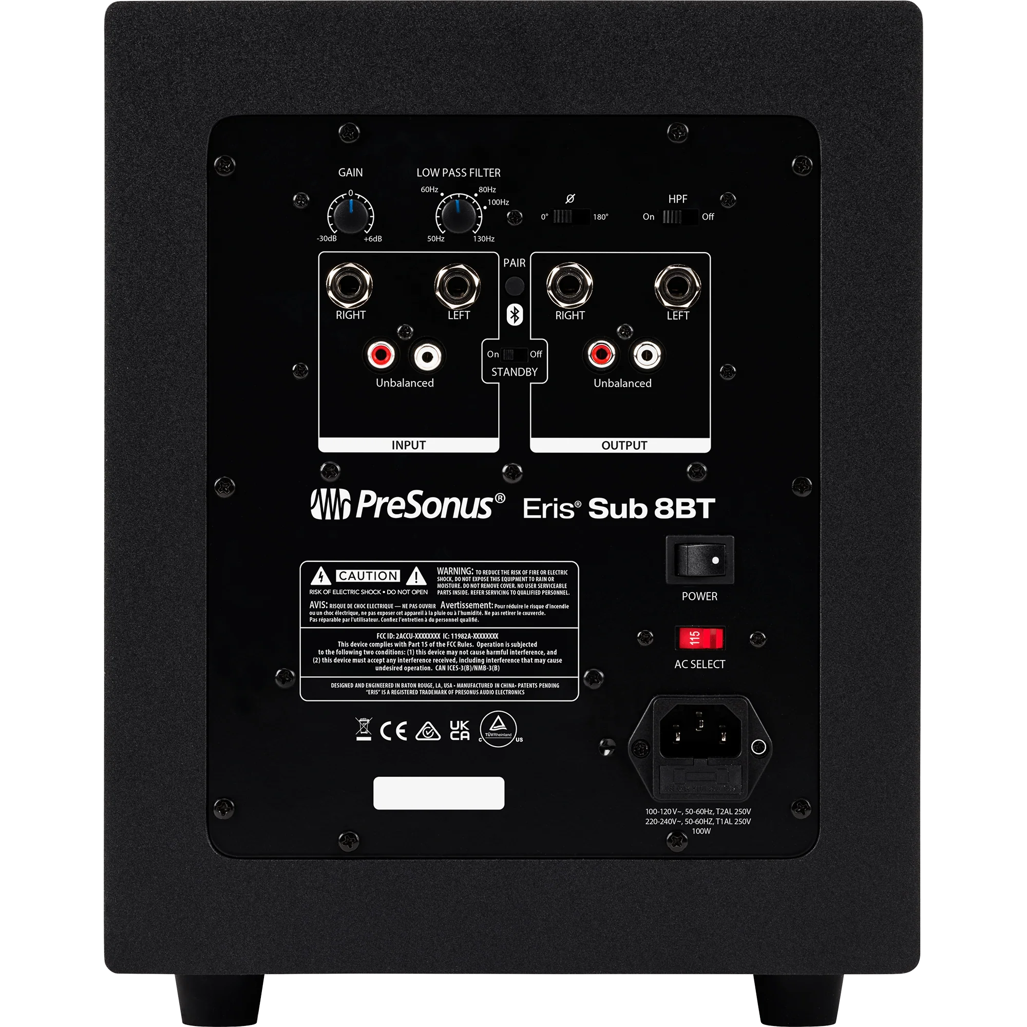 Presonus 2777500125 Eris Sub8 BT Studio Subwoofer - Image 2