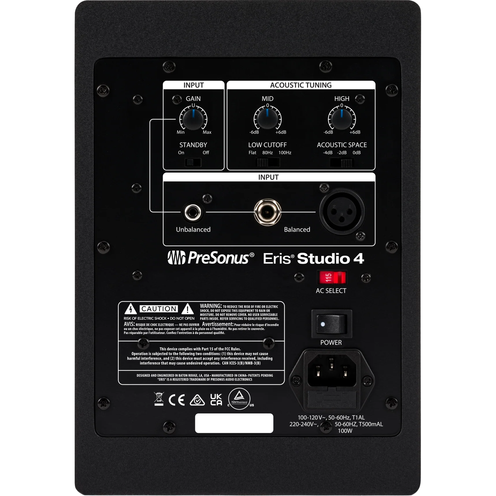 PreSonus 2777500126 Eris Studio 4 Monitor - Image 2