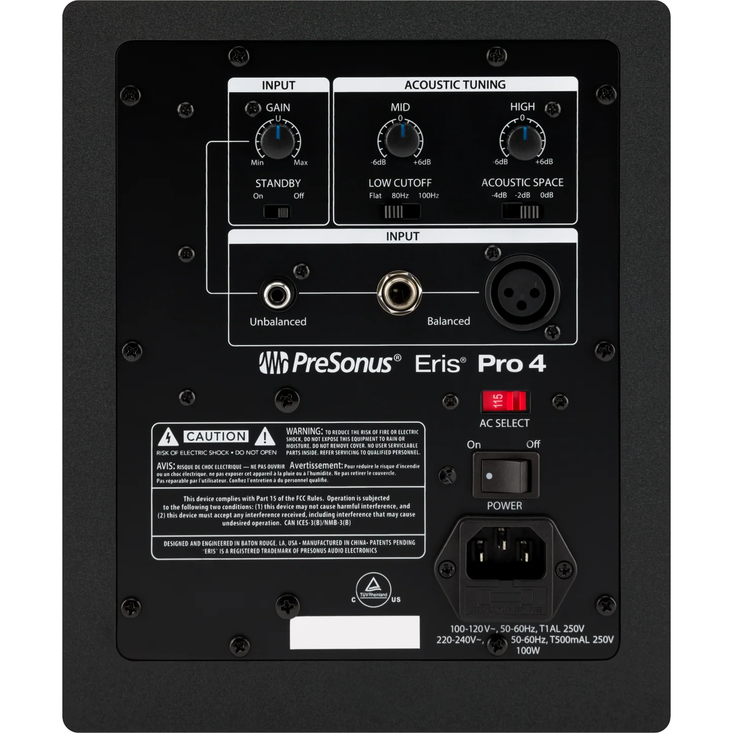 Presonus 2777500129 Eris Pro 4 Coaxial Studio Monitor - Image 3