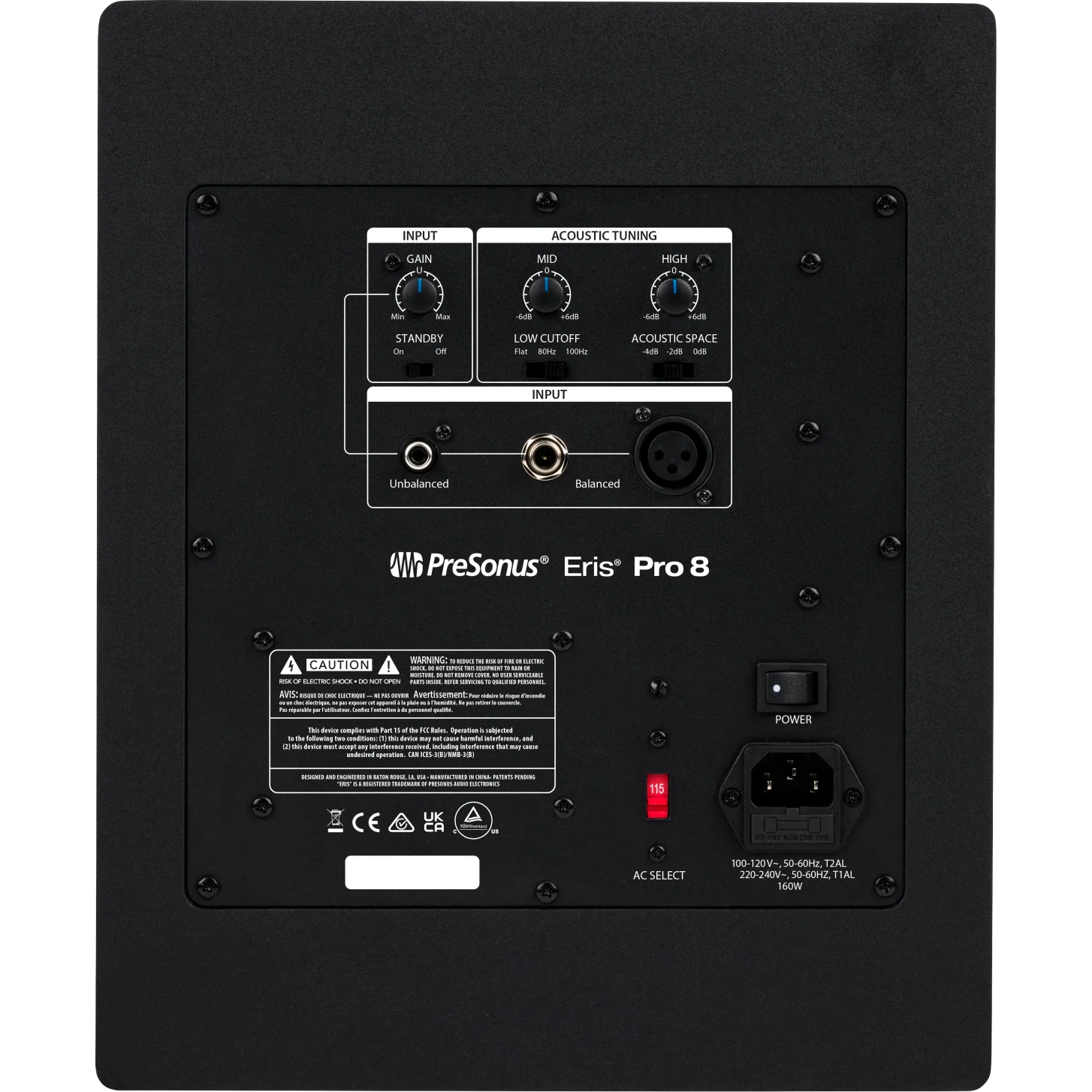 Presonus 2777500131 Eris Pro 8 Coaxial Studio Monitor - Image 3