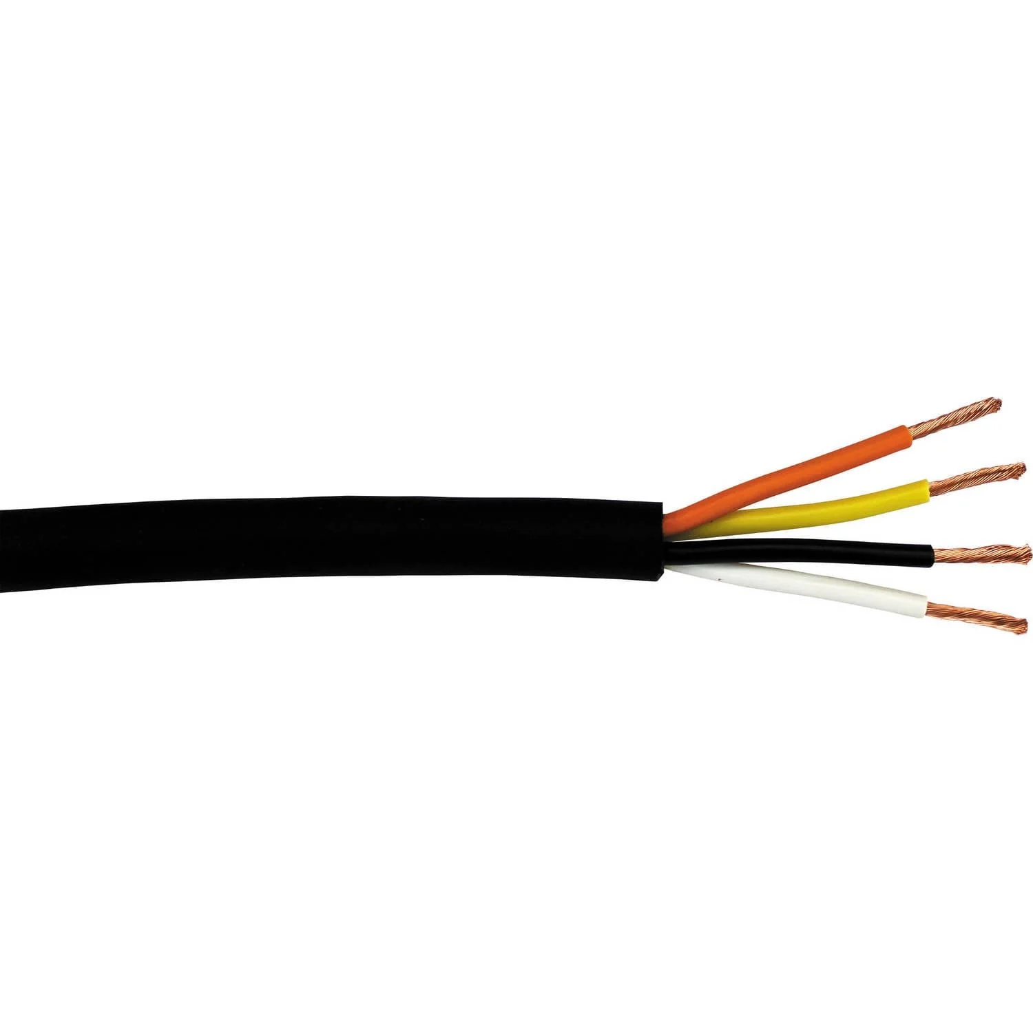 Pro Co SPEAKER4 4 Conductor Speaker Cable, 13awg, Unshielded, PVC Insulated/Jacket, Black (price per foot)