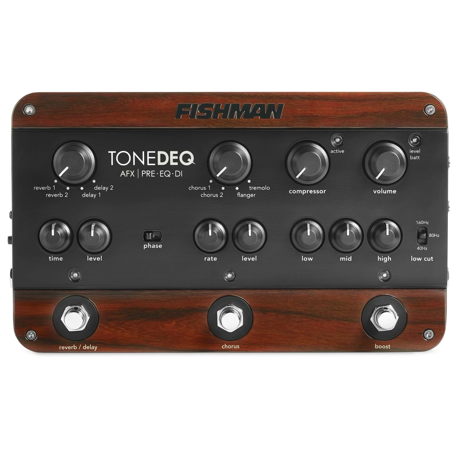 Fishman PRO-DEQ-AFX Acoustic EQ/DI Preamp Pedal