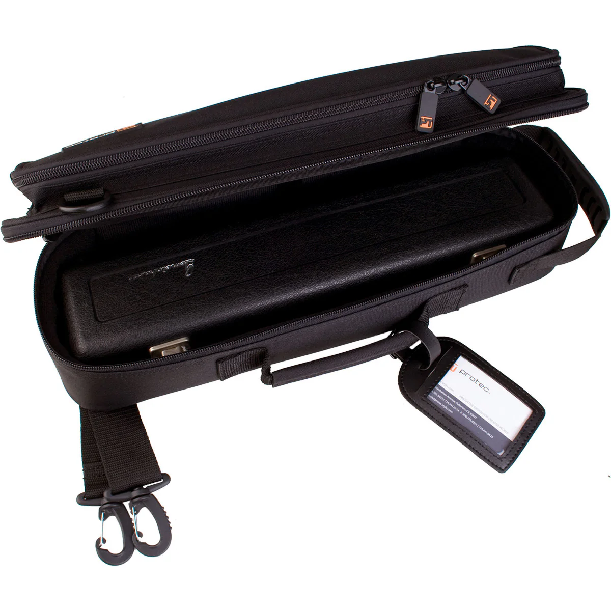 Protec A308 Flute Case Cover - Deluxe Series (Black) - Image 3