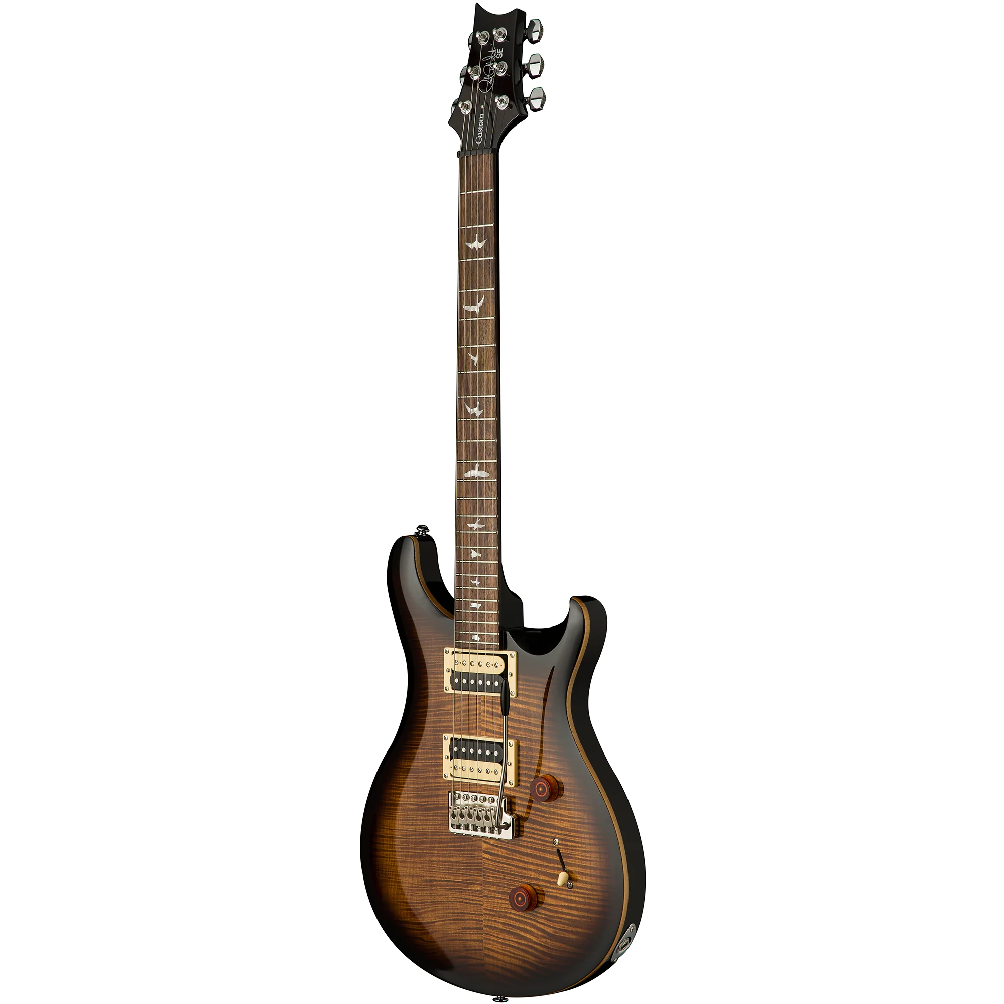 PRS CU44BG SE Custom 24 - Black Gold Sunburst - Image 3