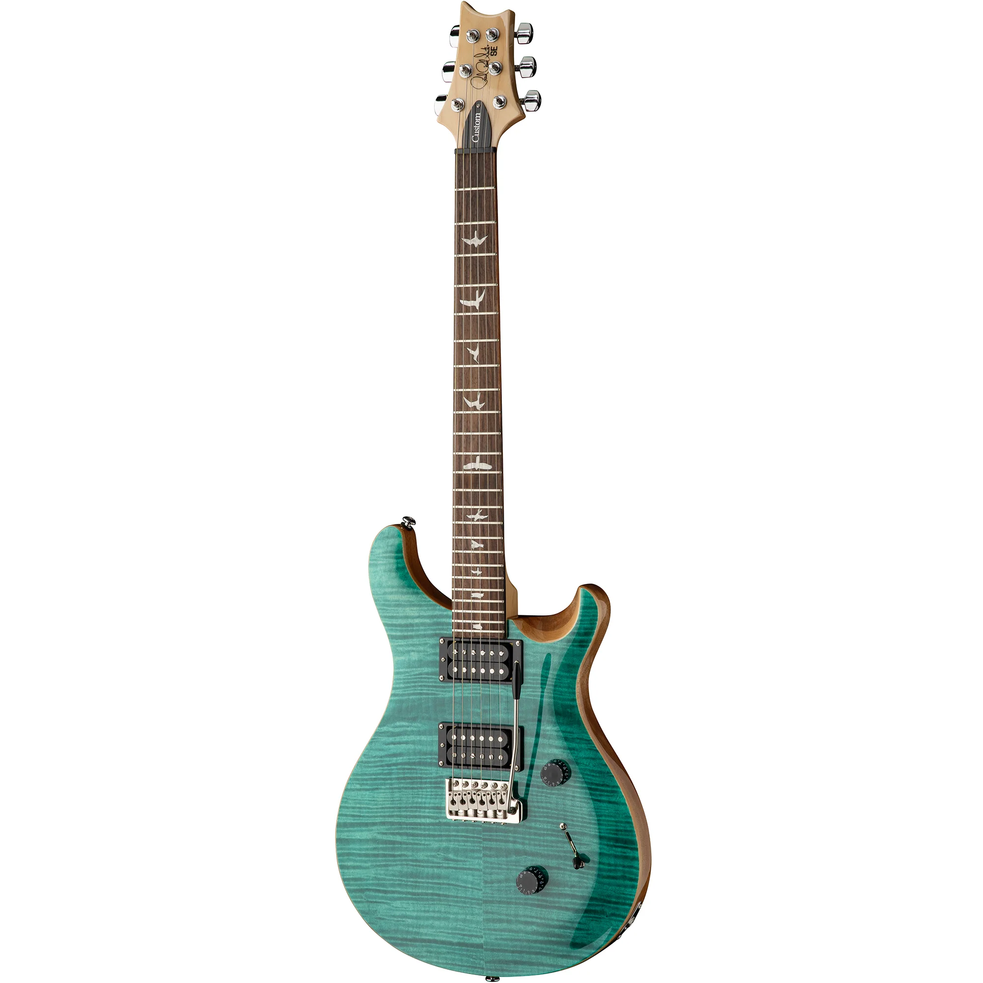 PRS CU44TU SE Custom 24 - Turquoise - Image 3