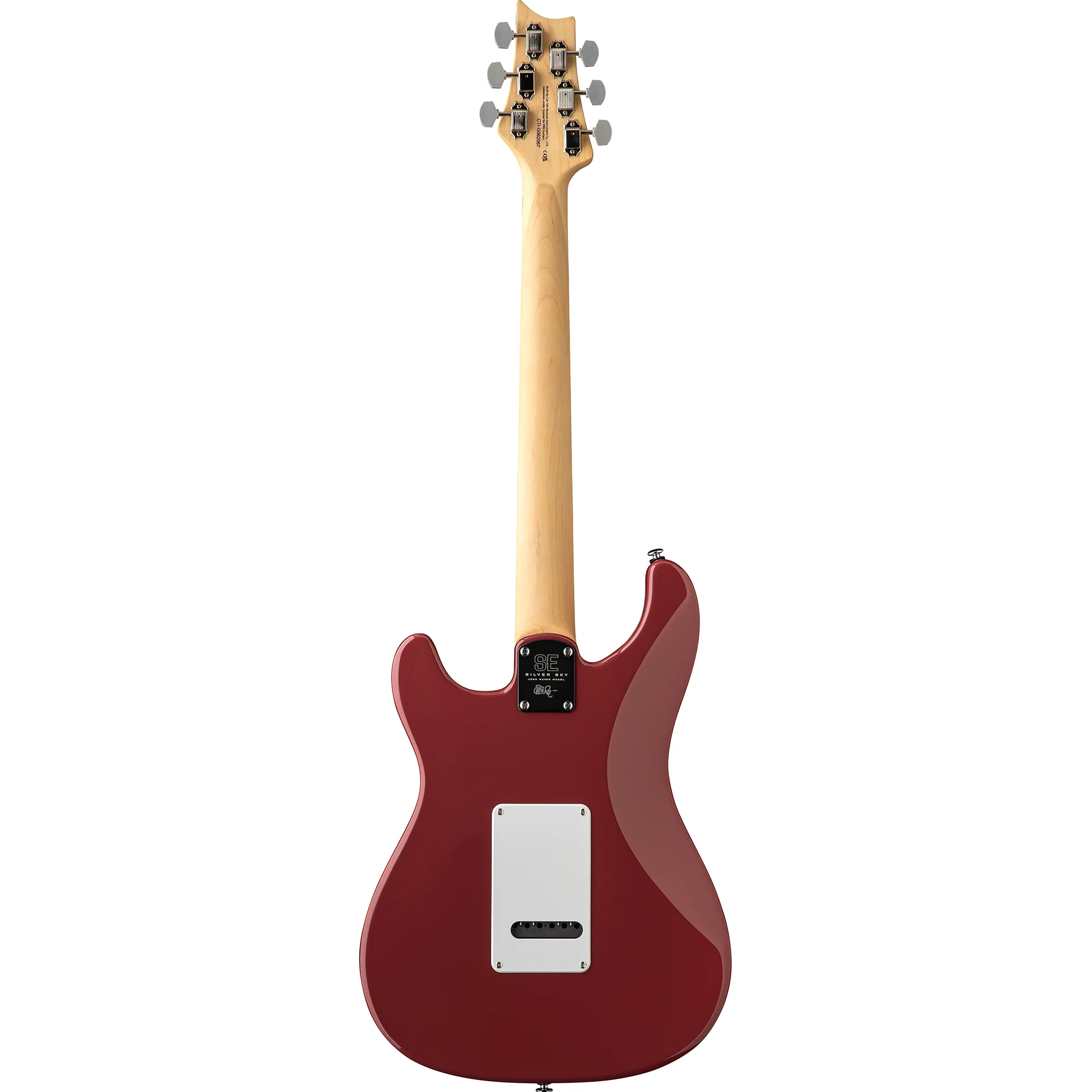 PRS J2R2R SE Silver Sky, Derby Red - Image 2