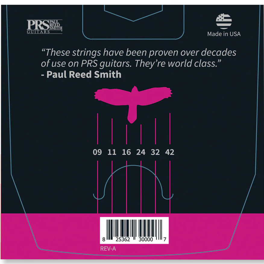 PRS PRS-CL-STR-0942 PRS Classic Strings, Super Light .009 - .042 - Image 2