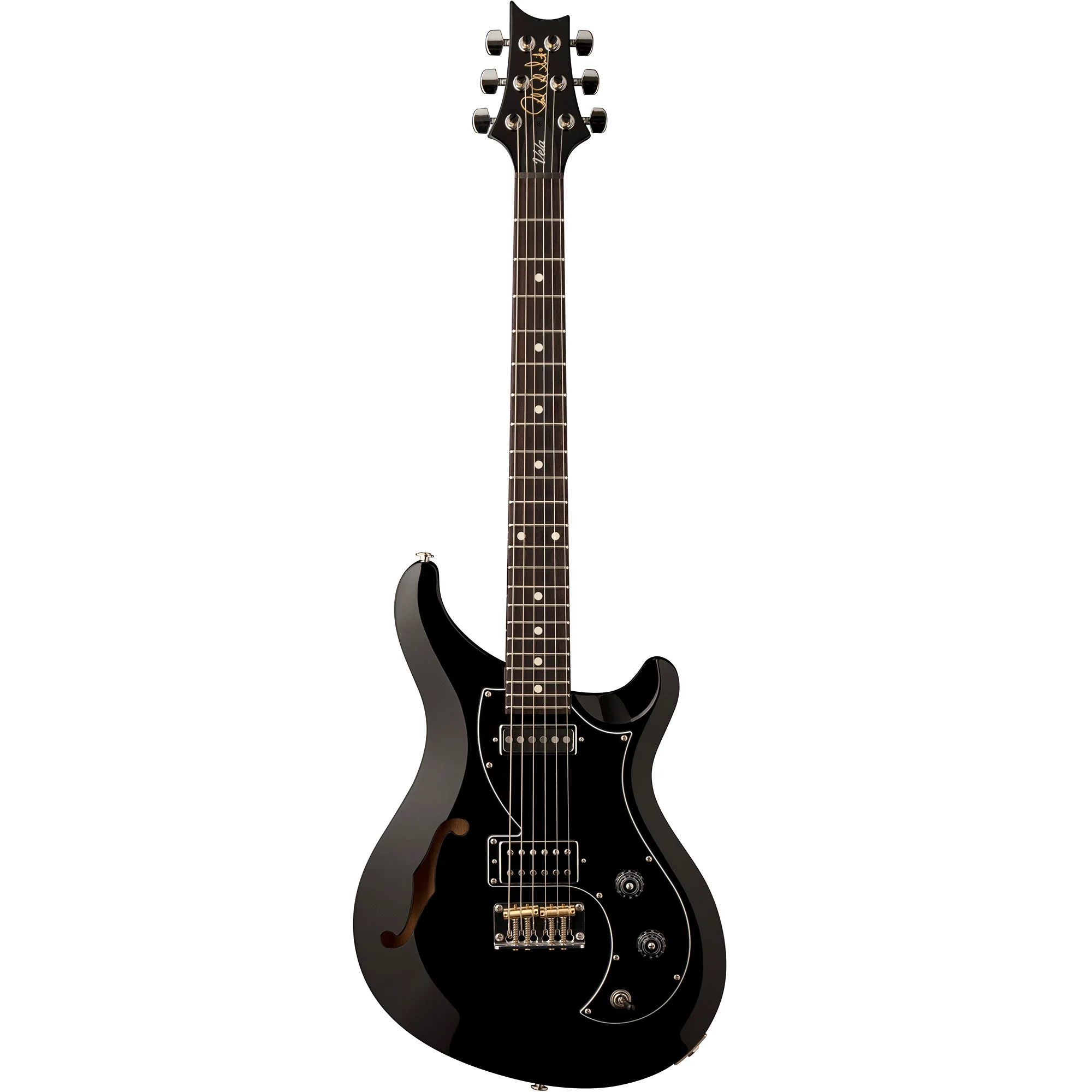 PRS S2-VELA-SH-BK S2 Vela Semi-Hollow - Black