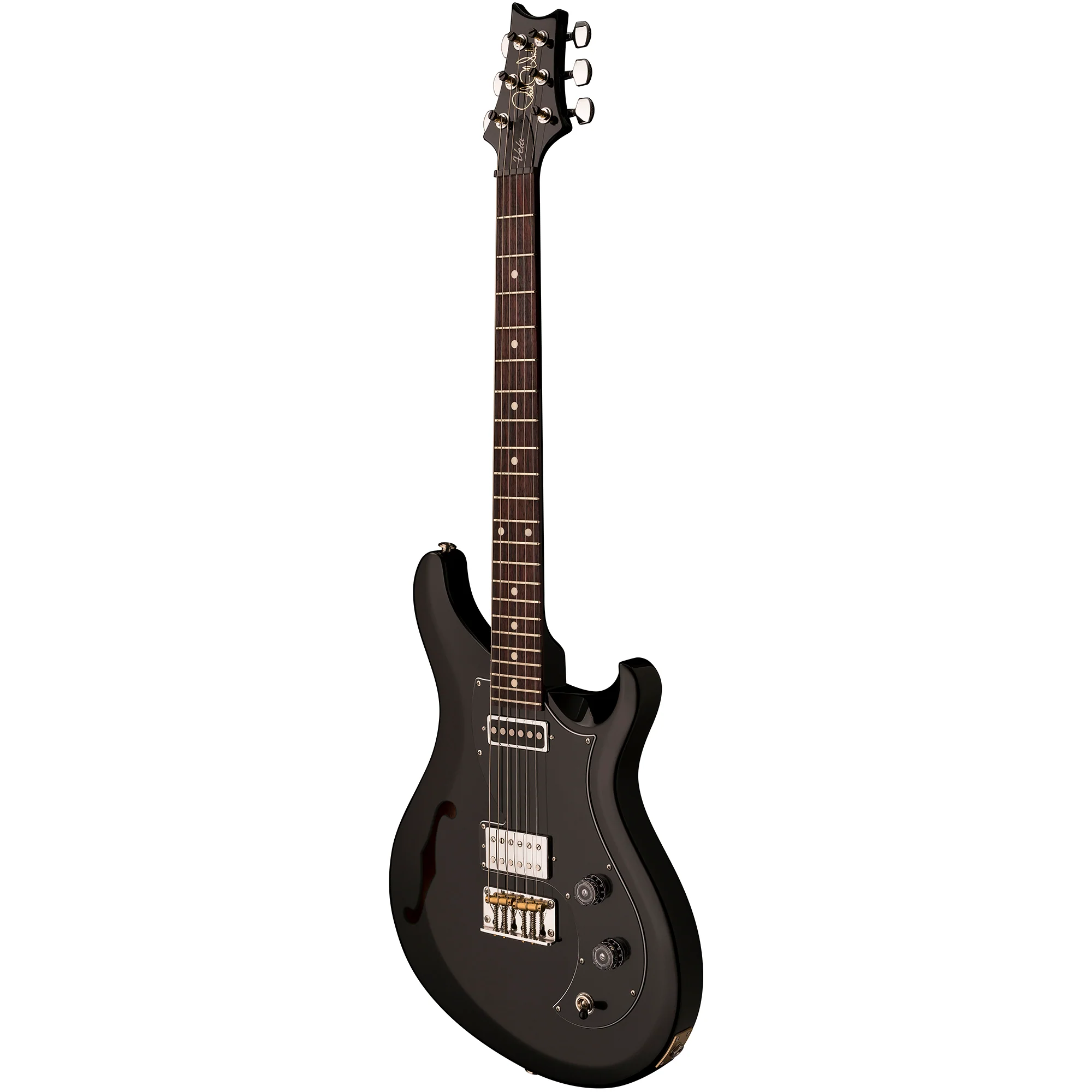 PRS S2-VELA-SH-BK S2 Vela Semi-Hollow - Black - Image 3
